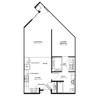 Rent a studio apartment from One Oak Place in Fargo, North Dakota.