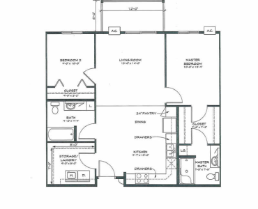 Two Bedroom Apartments
