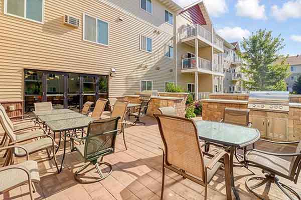Exterior Patio (2) - One Oak Place in Fargo, ND